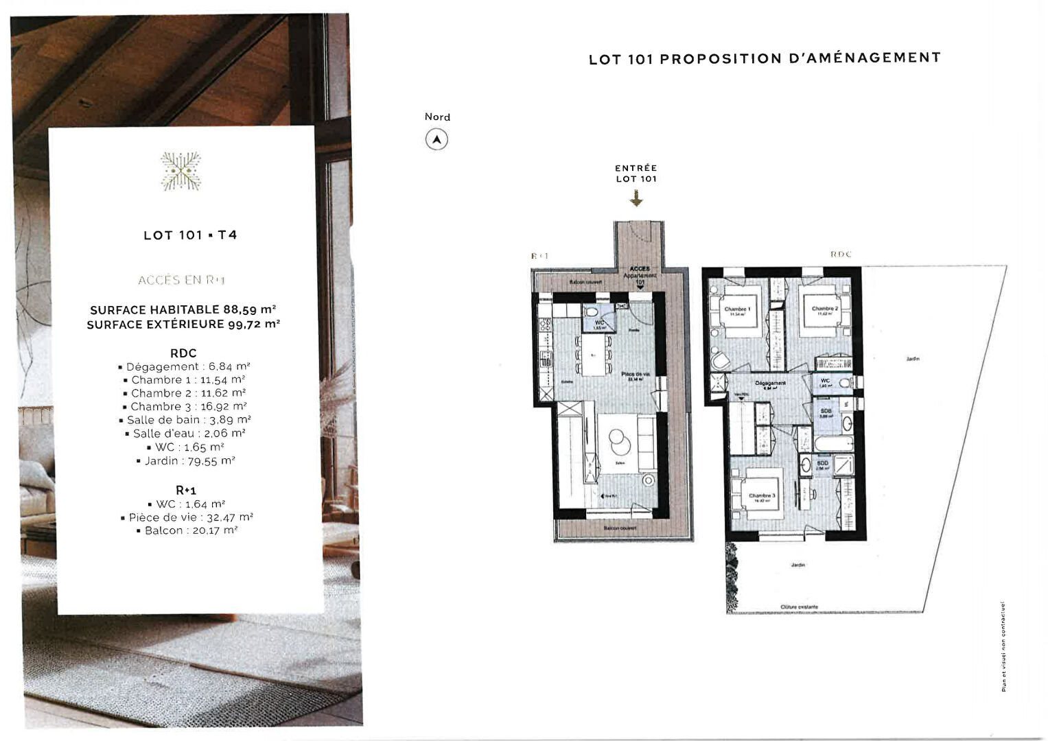 Appartement à vendre, 89m², Séez