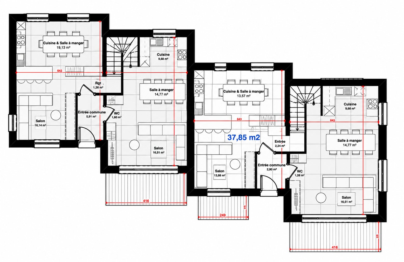 Appartement à vendre, 88m², Bourg-Saint-Maurice (Les Arcs)