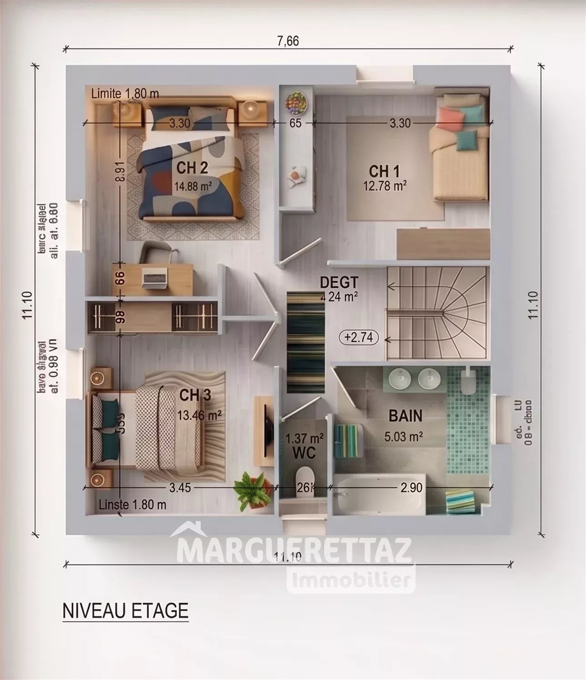 Maison à vendre, 111m², Villard