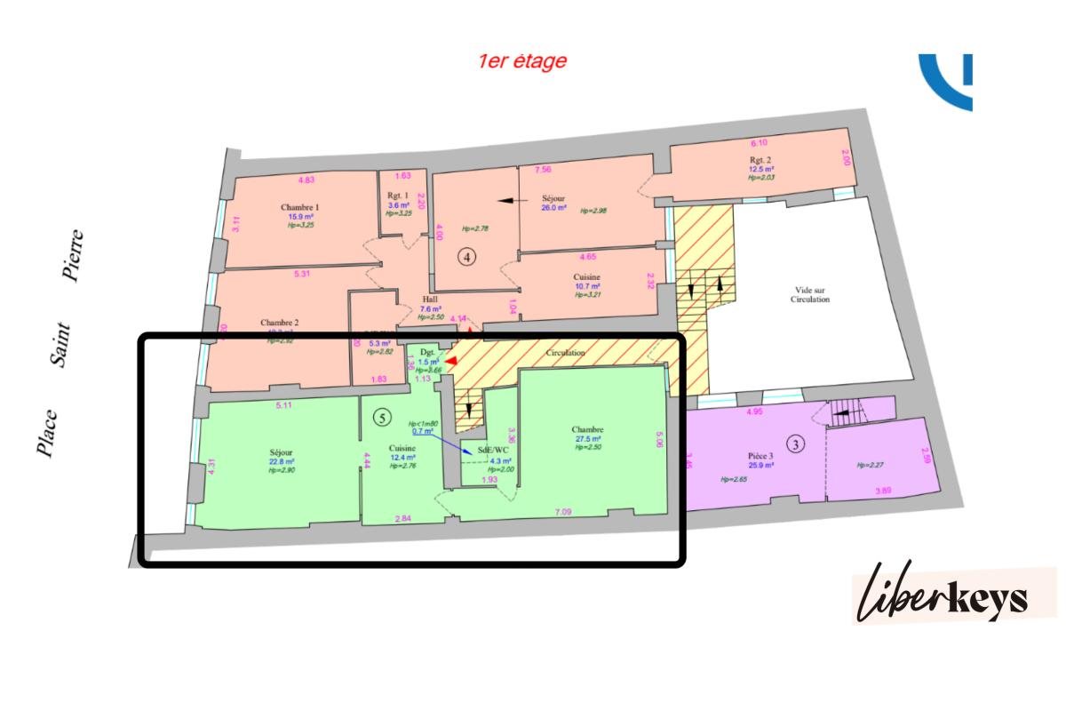 Appartement à vendre, 69m², Saint-Chamond