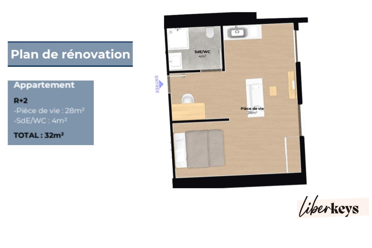 Appartement à vendre, 32m², Saint-Chamond