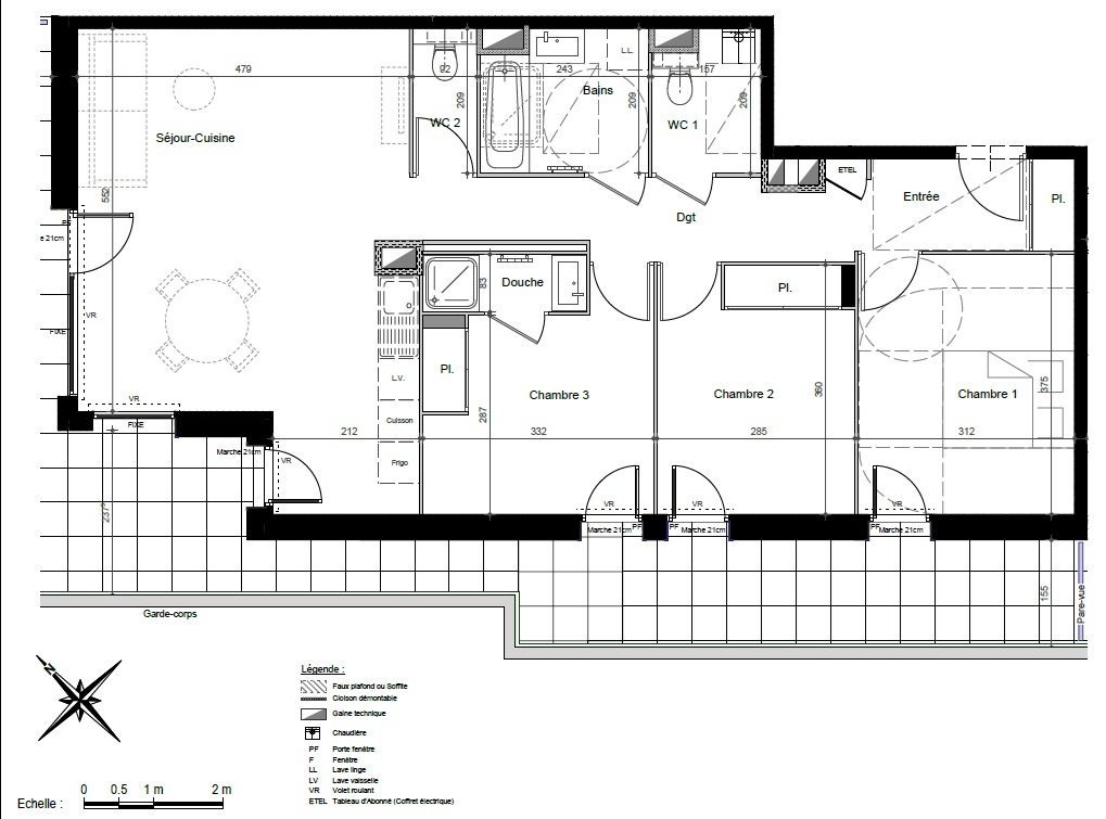 Appartement à vendre, 84m², Thonon-les-Bains