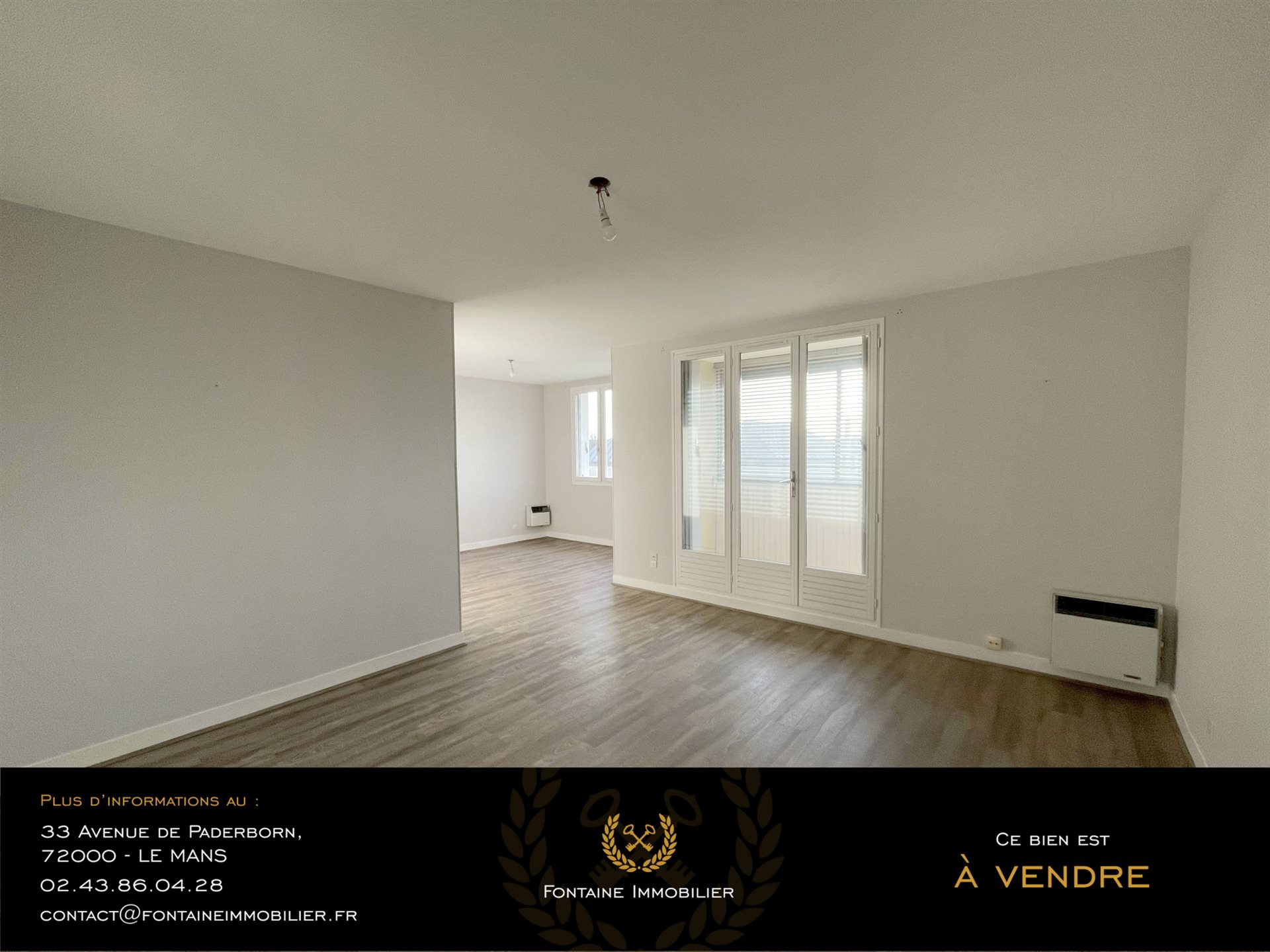 Appartement à vendre, 98m², Le Mans