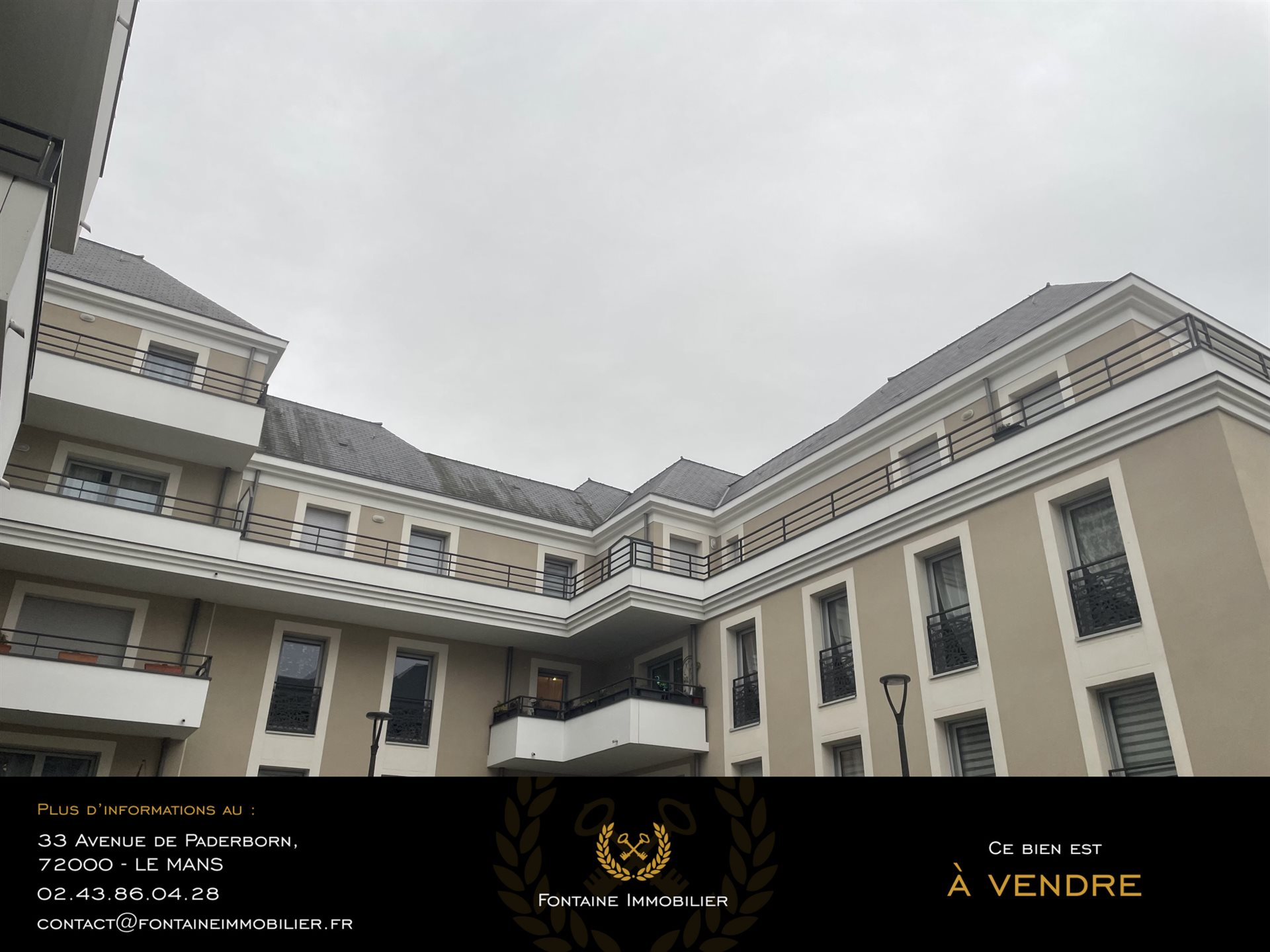 Appartement à vendre, 118m², Le Mans