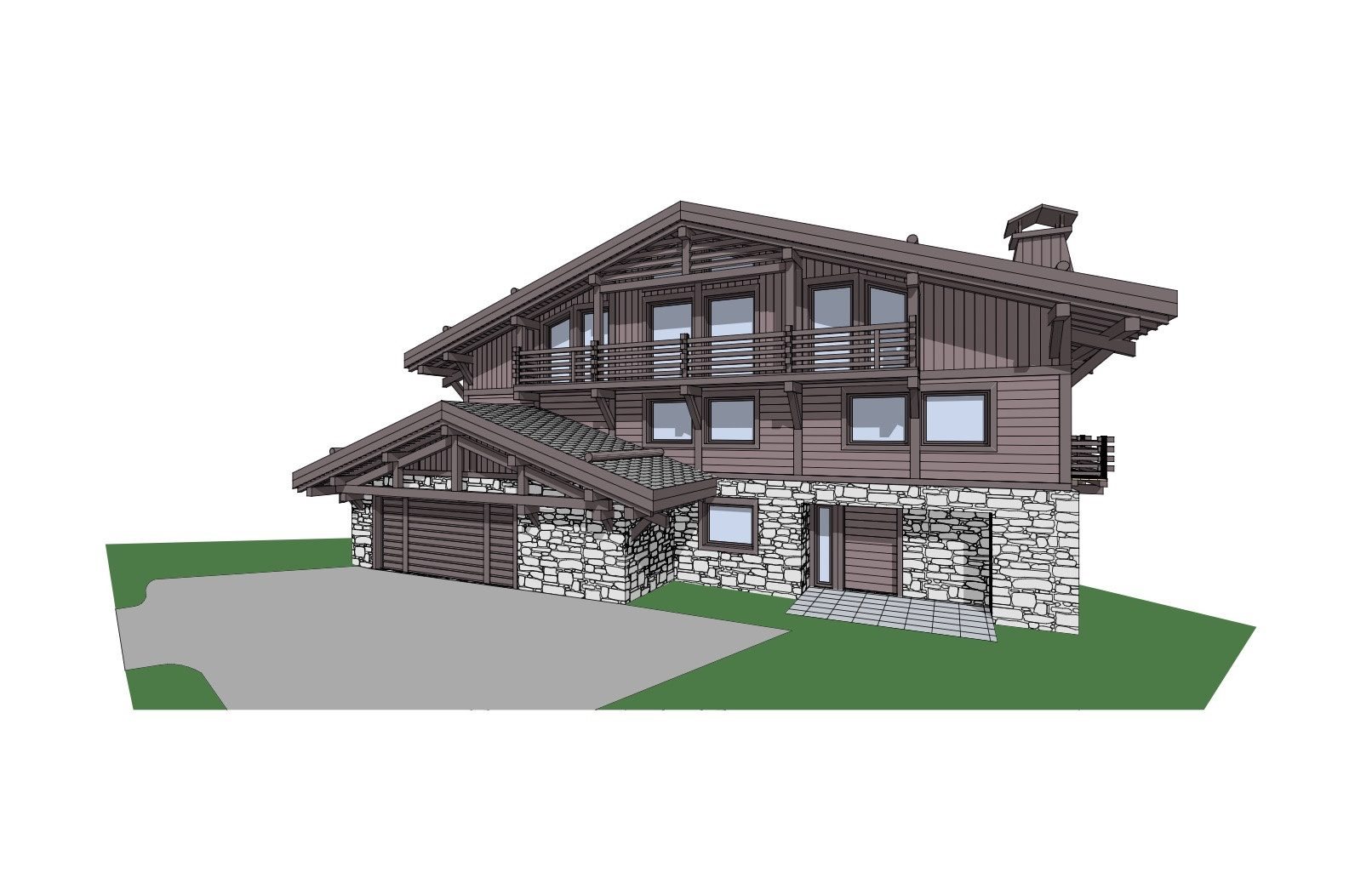 MEGÈVE - Land in an exceptional location - Vue 3