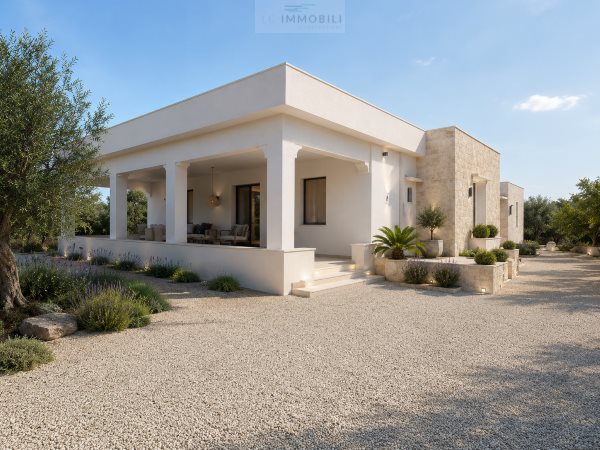 Samostatná vila s pozemkom 10.000 m² na predaj v Carovigno
