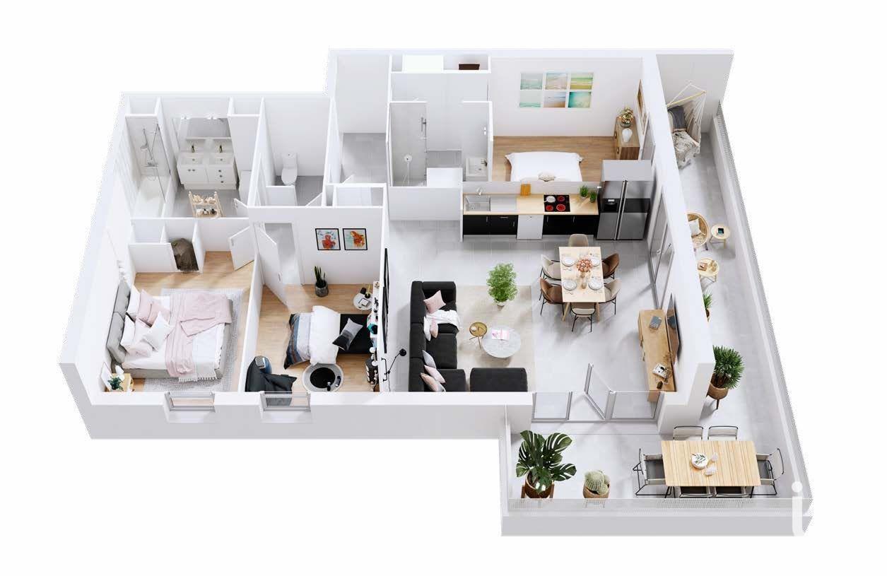 Appartement à vendre, 86m², Sète