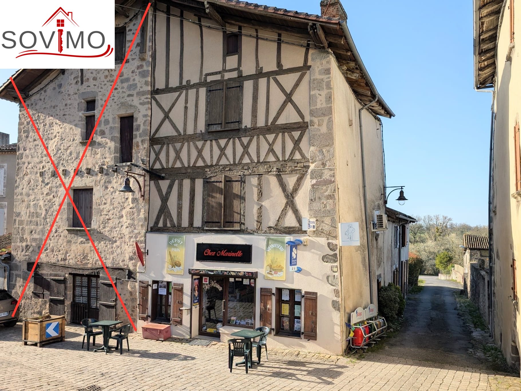 Maison à vendre, 200m², Lesterps