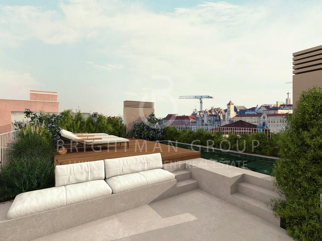 Grundstück mit genehmigtem Bau- und Wohnprojekt, Graça, Lissabon