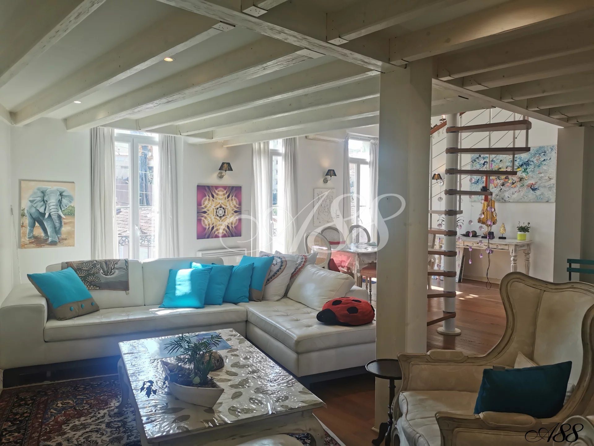 DUPLEX 113 m²Cannes - Lower Carnot sector