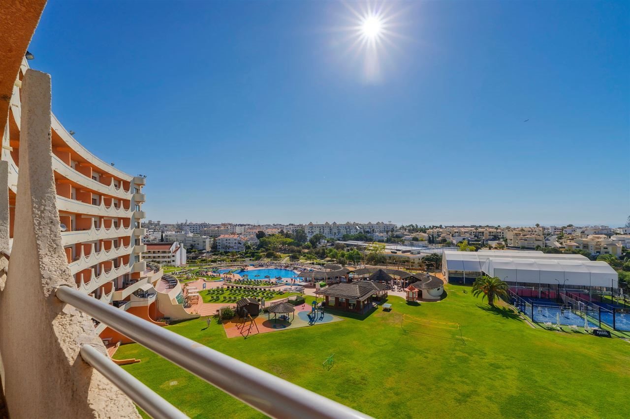 Apartamento T1 no Aparthotel Paraíso de Albufeira – Vista mar deslumbrante