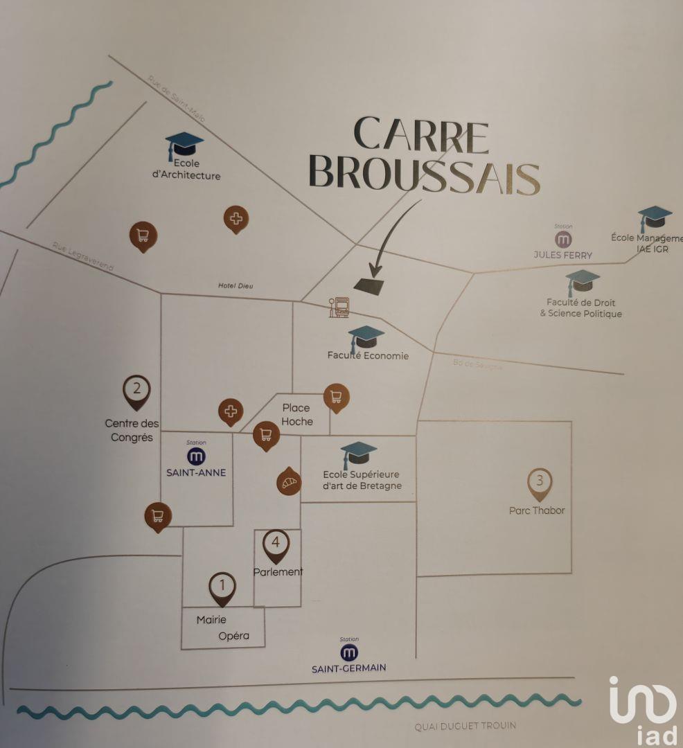 Appartement à vendre, 35m², Rennes