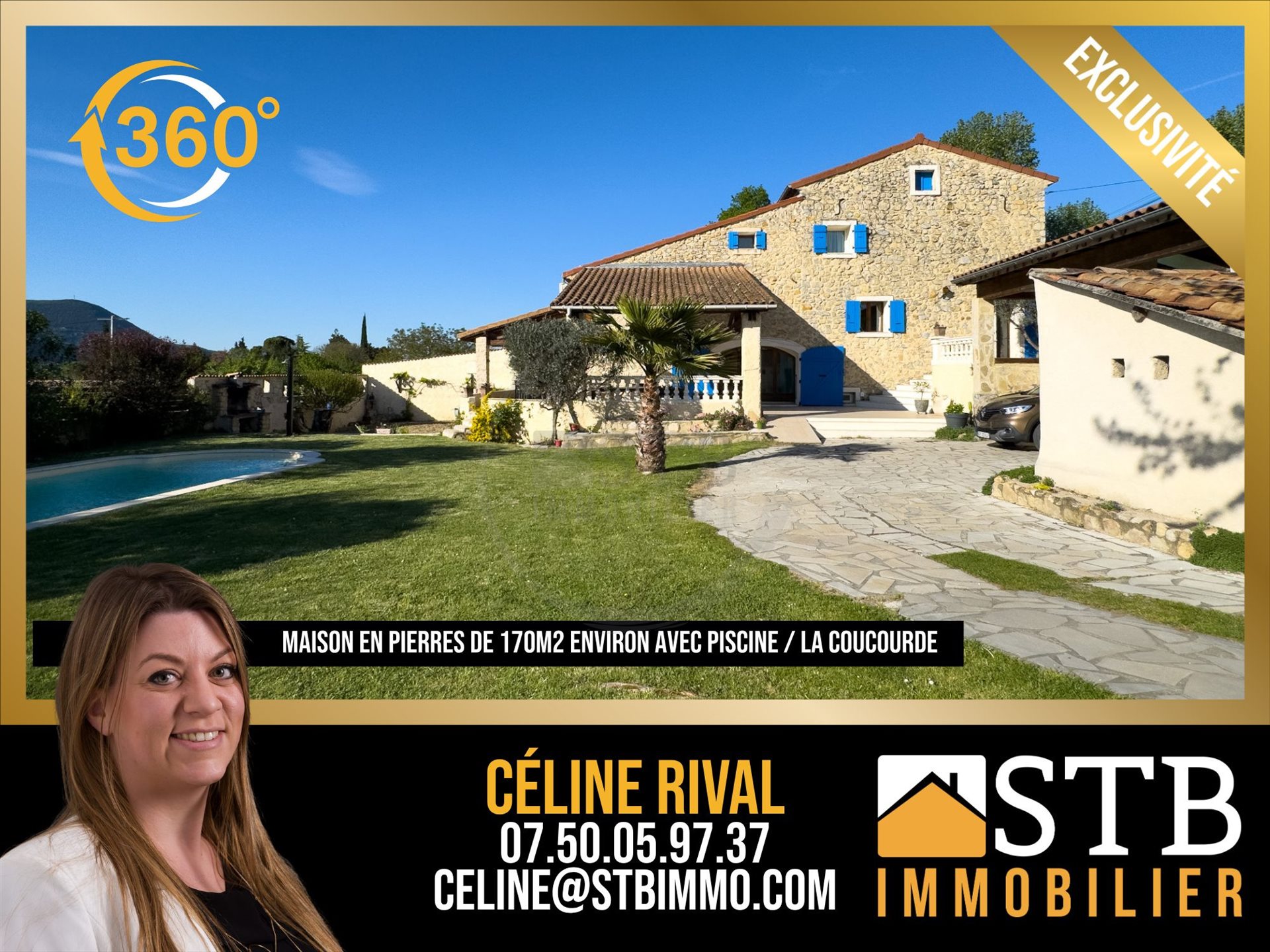Maison à vendre, 170m², La Coucourde