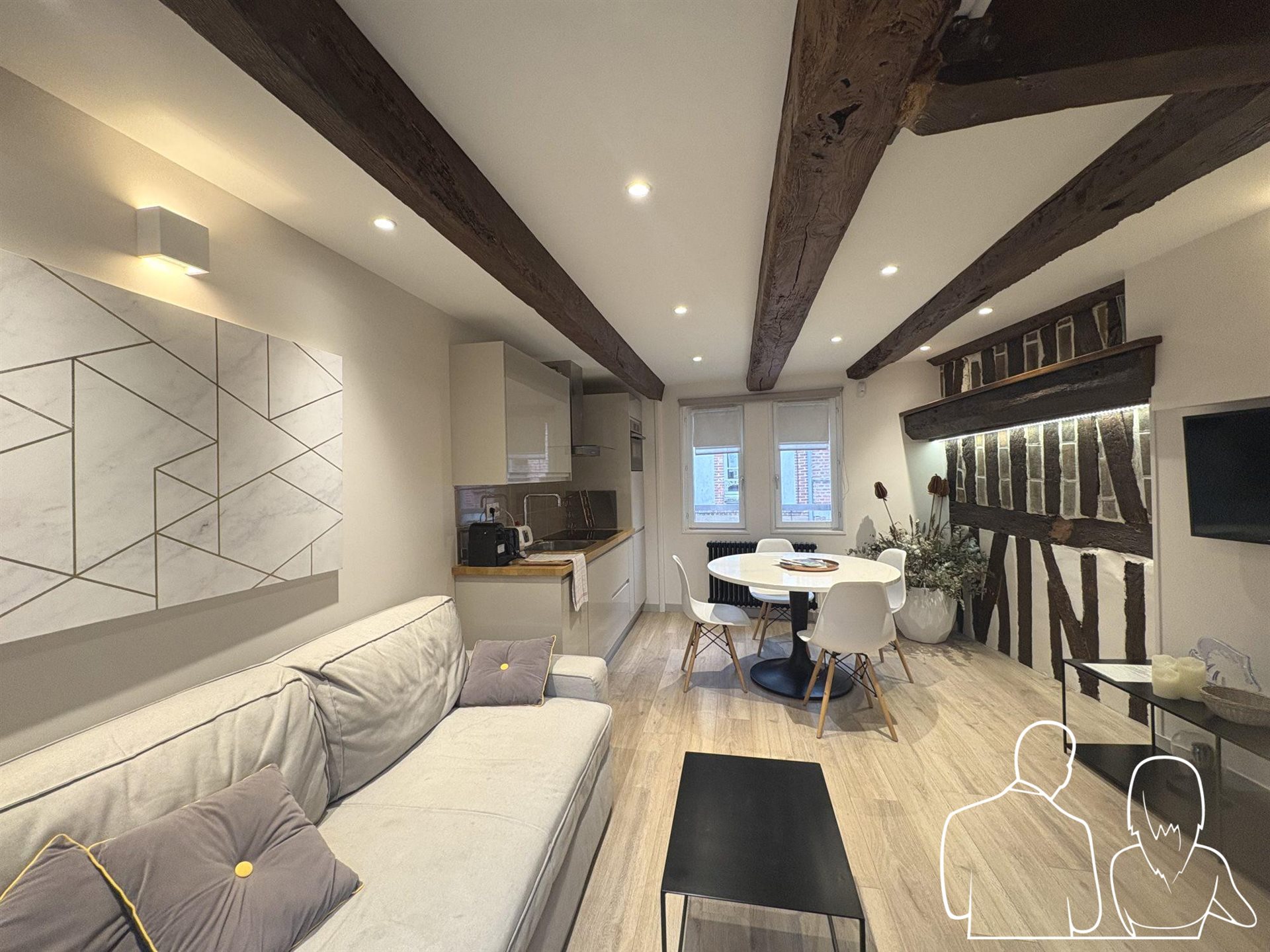 Maison à vendre, 35m², Honfleur