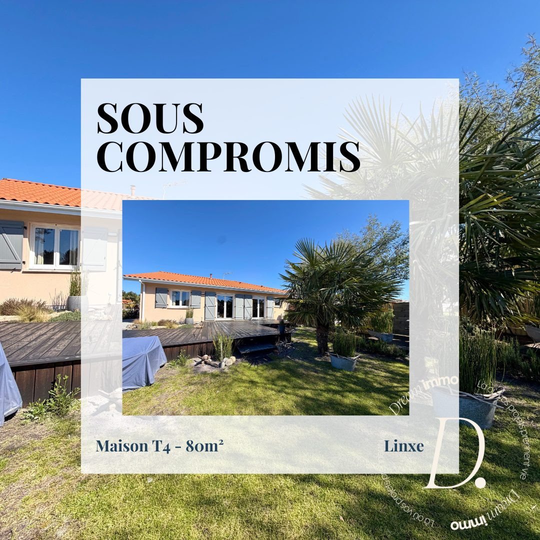 Maison à vendre, 80m², Linxe