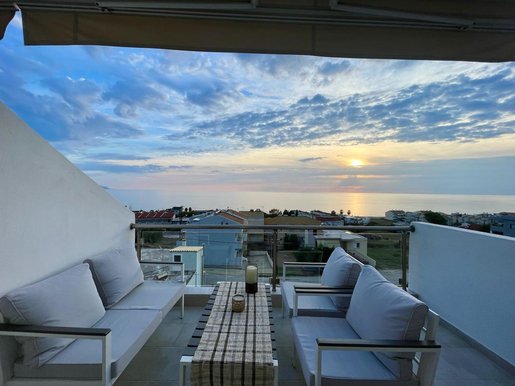 Duplex en bord de mer de 66 m² à Kanali, Prévéza