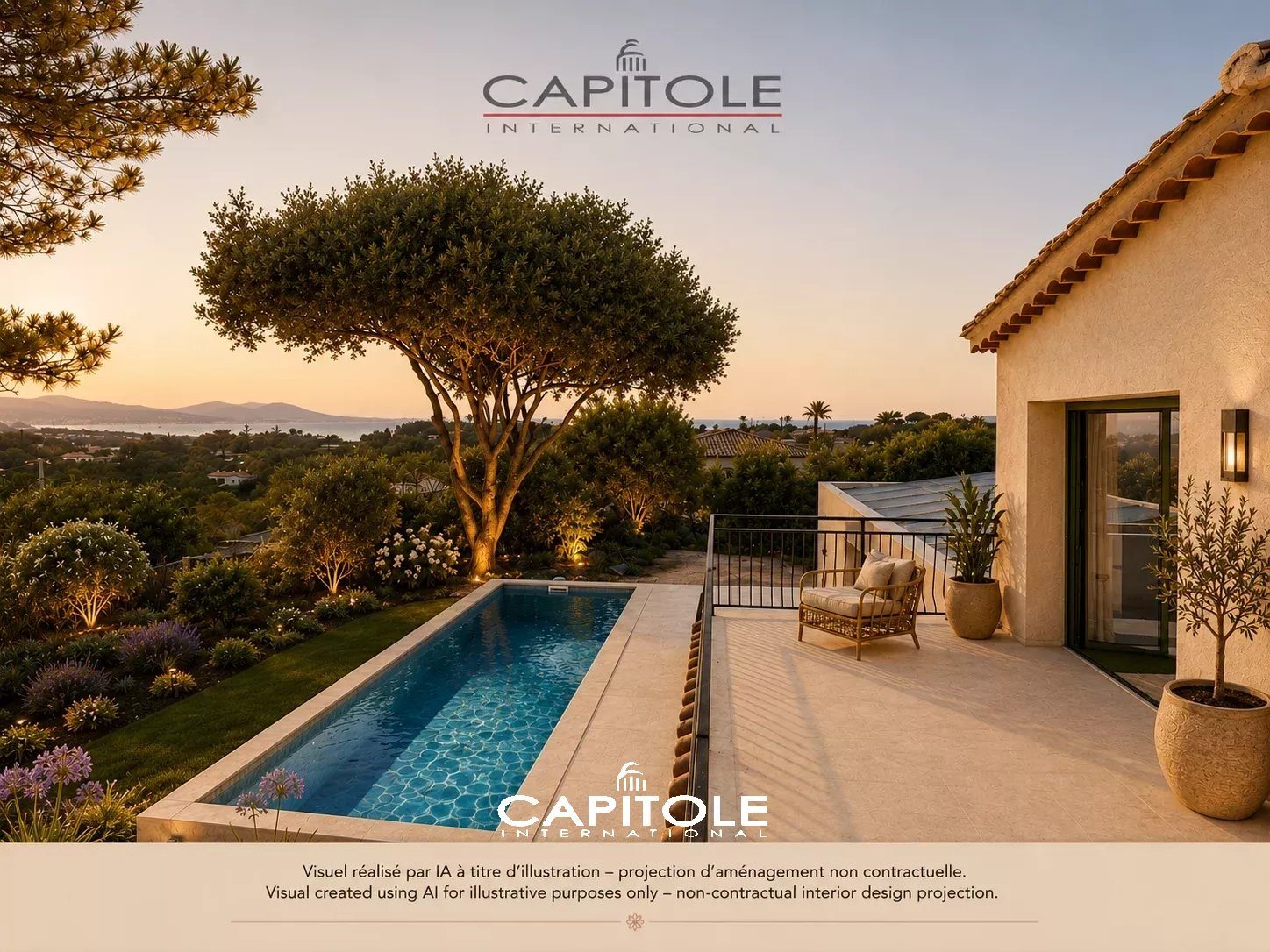 Antibes – Exceptional Renovated Sea View Villa