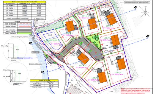 Terrain 720 m² · à Bouriège · 45 700 €