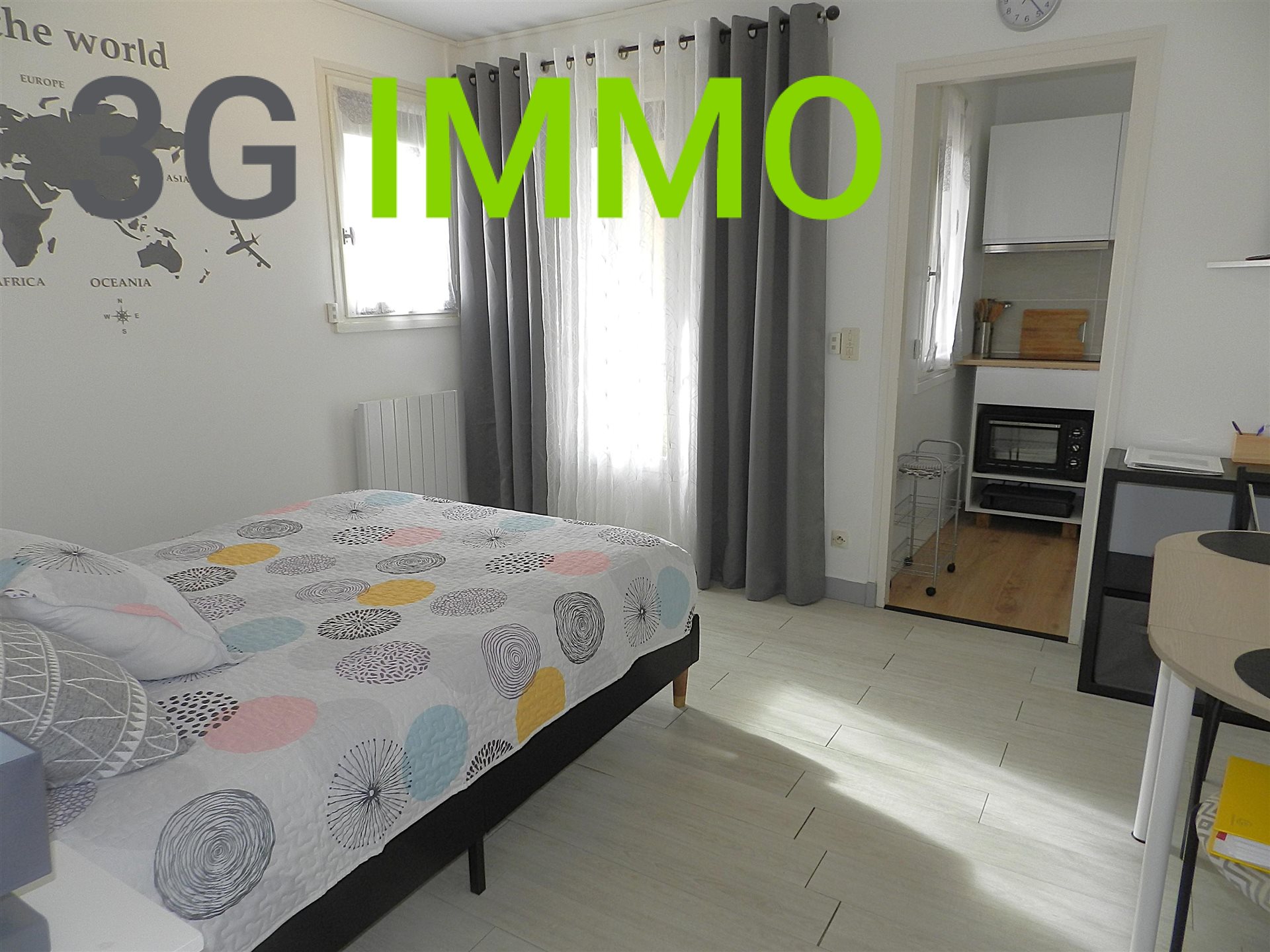 Appartement à vendre, 21m², Cazaubon