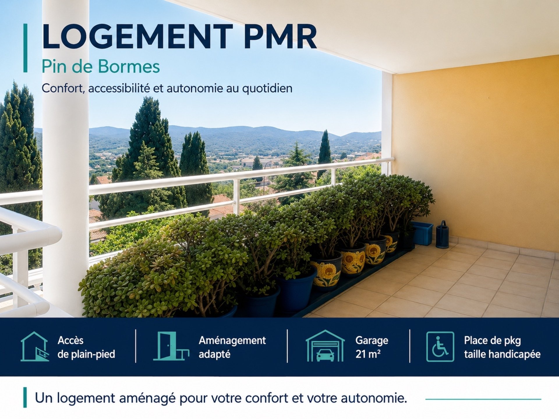 Appartement à vendre, 63m², Bormes-les-Mimosas