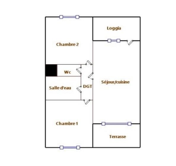 Appartement à vendre, 52m², Le Plan-de-la-Tour