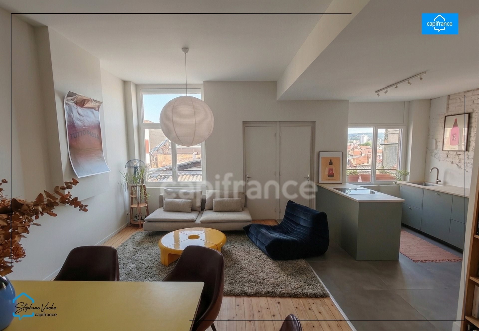 Appartement à vendre, 56m², Saint-Etienne