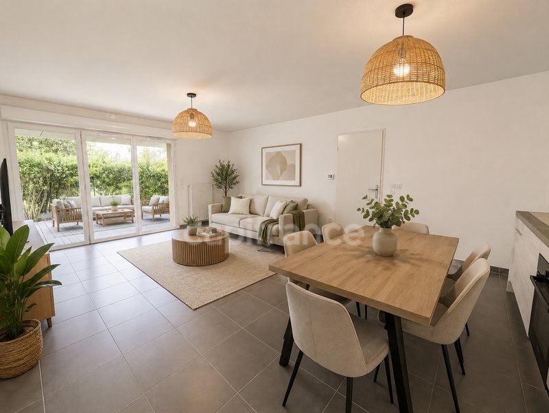 3-Room apartment for sale in Bordeaux (33) - T3 with garden, terrace, parking and cellar - Ansicht 3