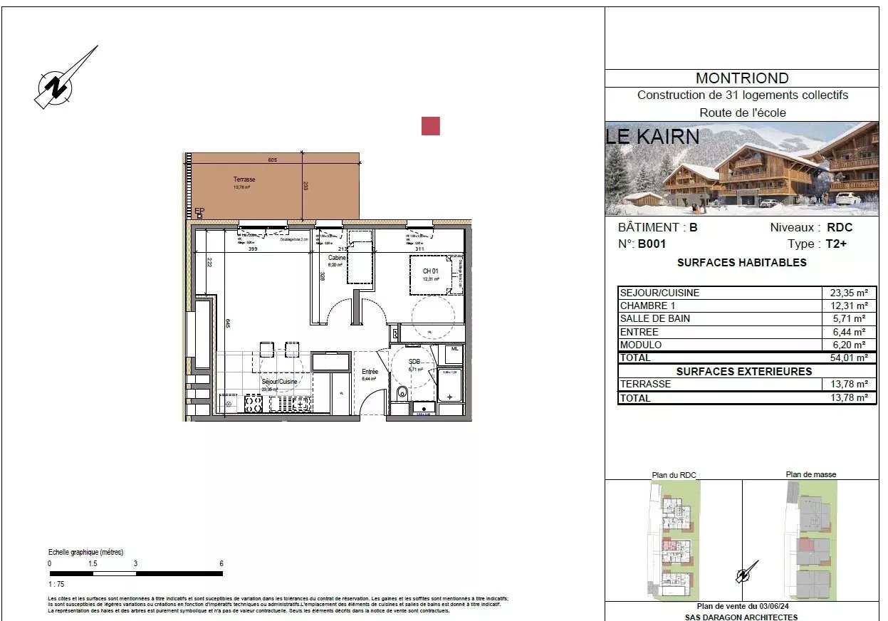 Appartement à vendre, 54m², Morzine (Avoriaz)