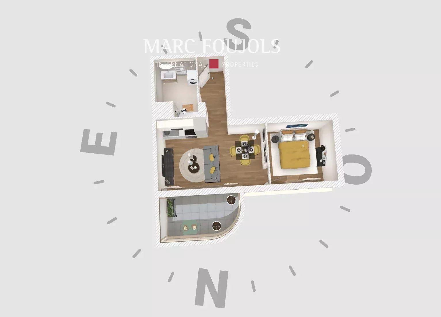 Appartement à vendre, 36m², Saint-Laurent-du-Var