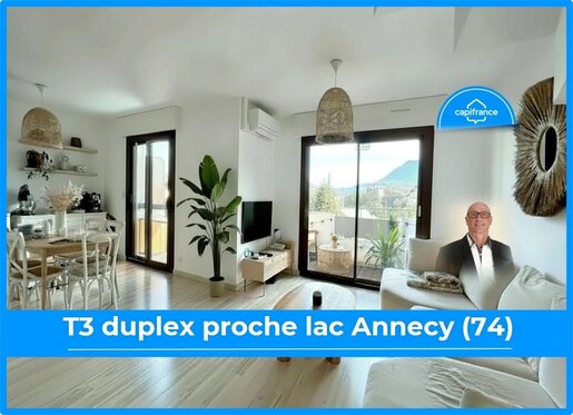 Appartement 3 pièces 62 m² · à Annecy · 62 m² · 420 000 €