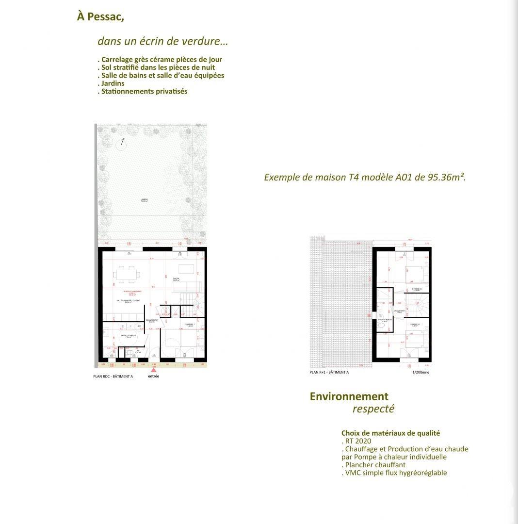 Maison à vendre, 95m², Pessac
