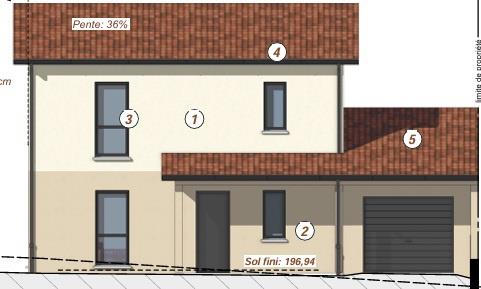 Maison à vendre, 90m², Guéreins