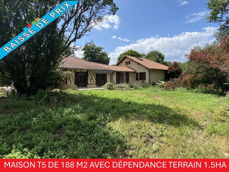 Maison à vendre, 188m², Cazaubon