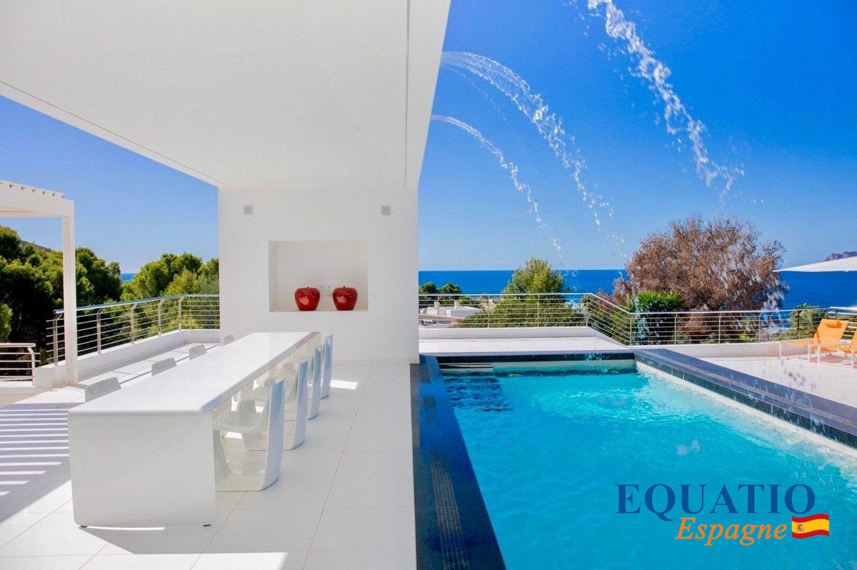 Espagne - Moraira - Villa de style Ibiza - Vista 3