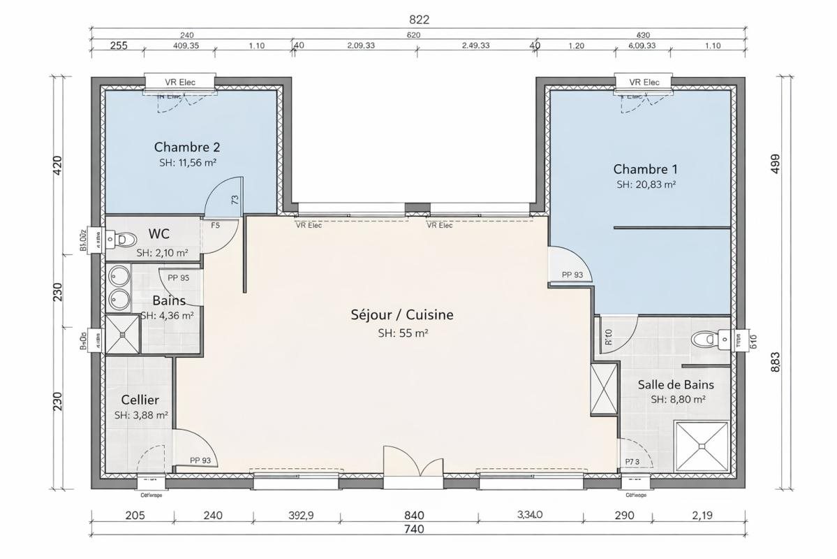 Maison à vendre, 110m², Rigarda