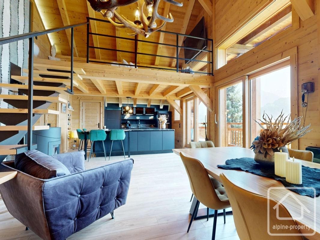 Stunningly renovated loft-style apartment with south-facing terrace, garden, private...