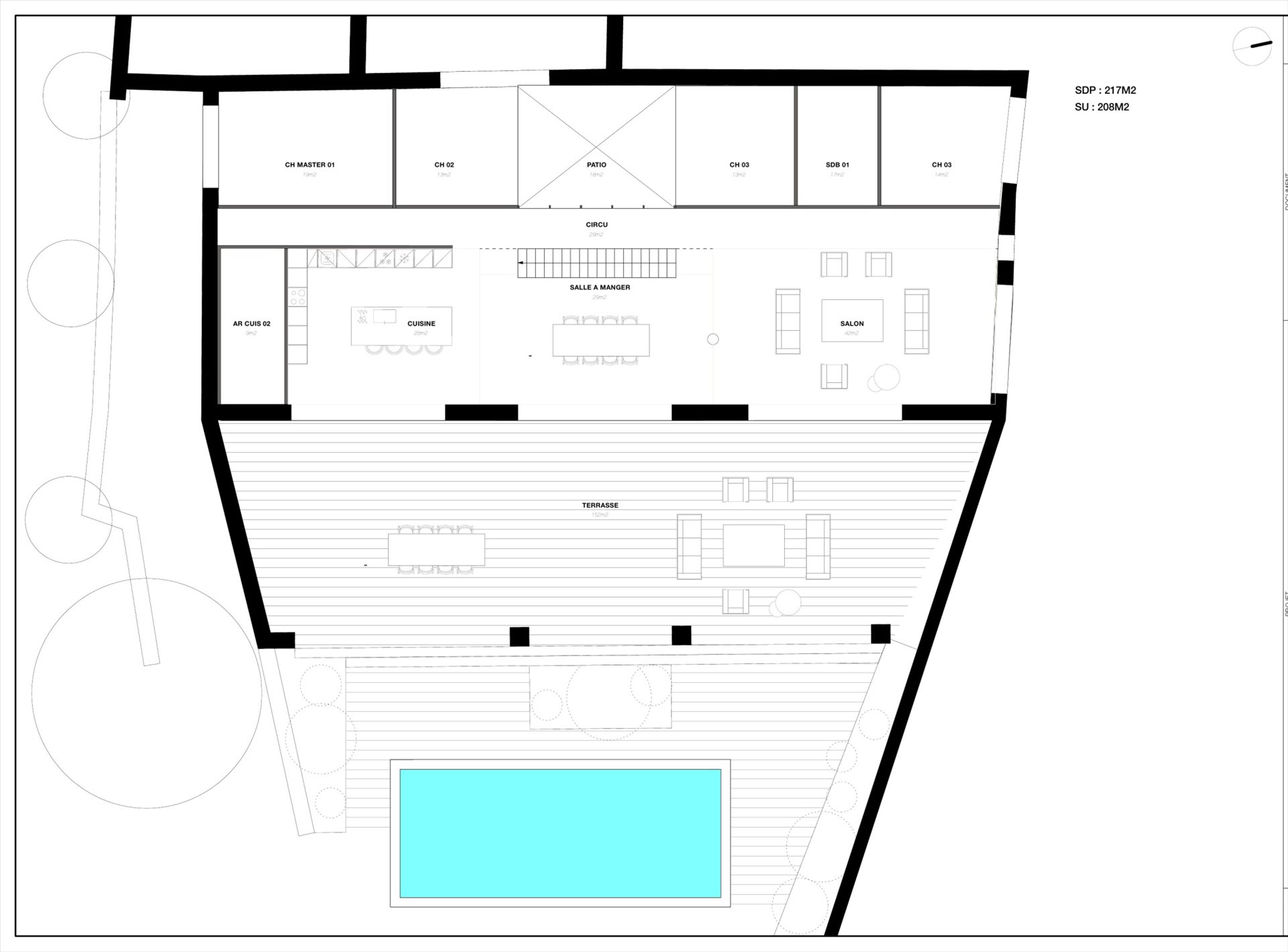 Maison à vendre, 208m², Cazedarnes