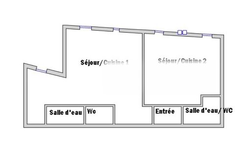Appartement 3 pièces 55 m² · à Paris 4ème · 55 m² · 649 000 €