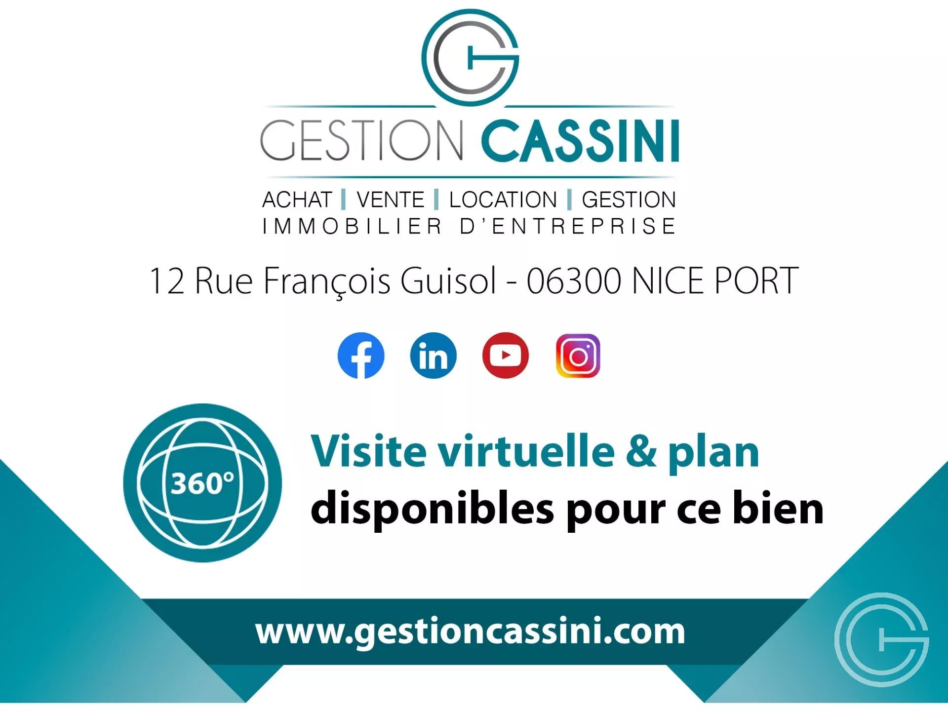 Appartement à louer, 84m², Nice