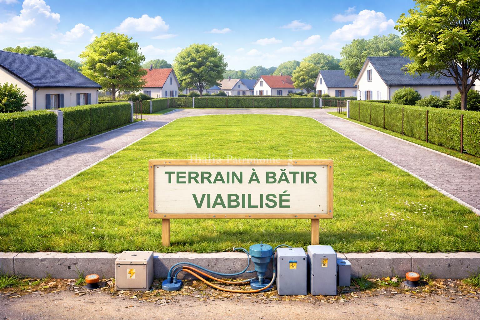 Buildable Land with Utilities