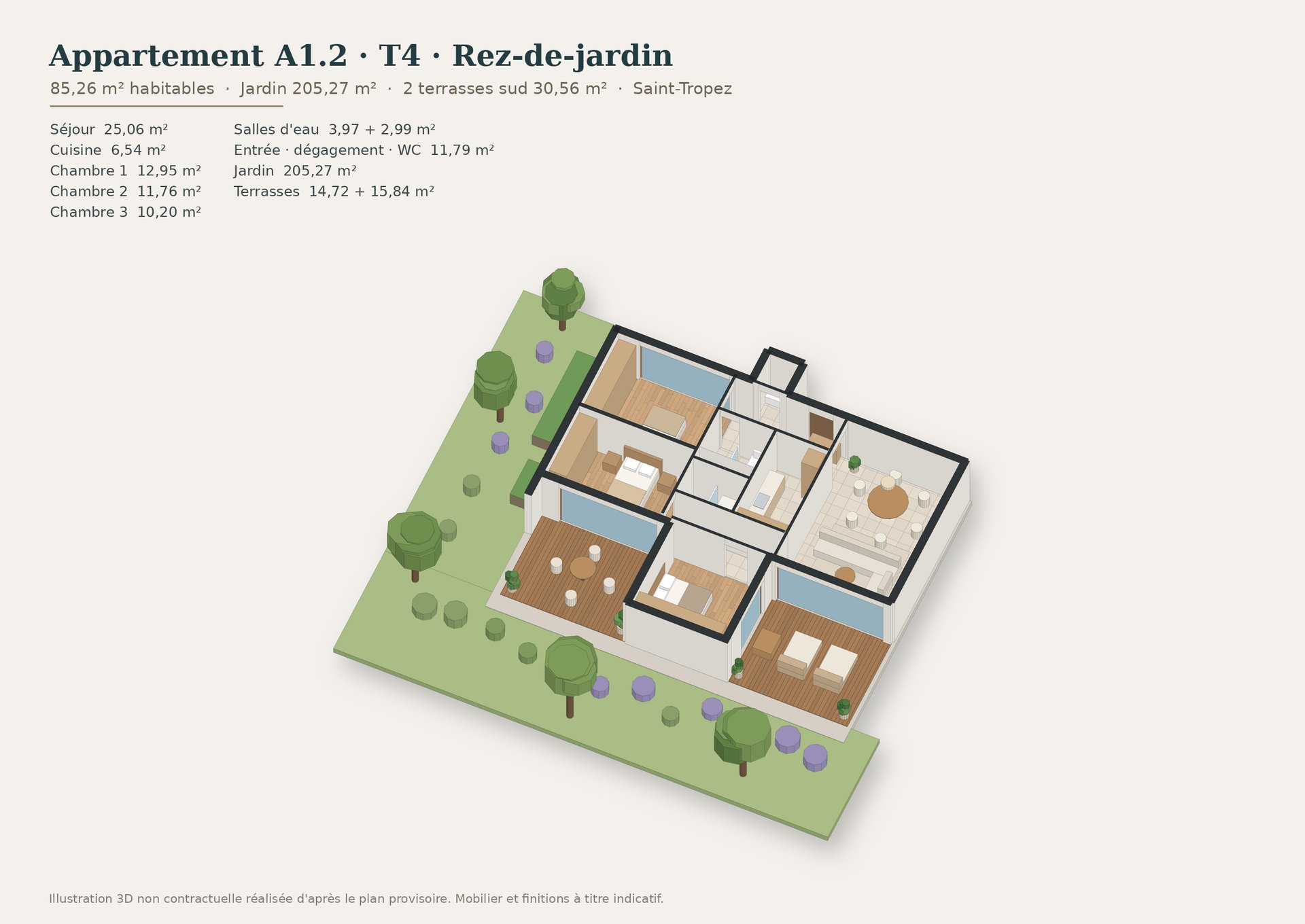 Appartement – Saint-Tropez - Vue 3