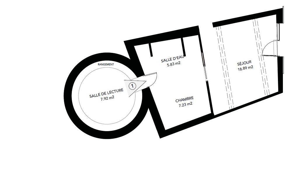 Appartement à vendre, 39m², Rognes