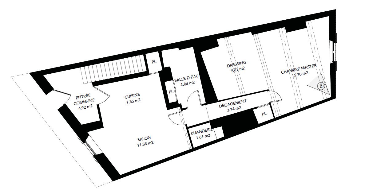 Appartement à vendre, 62m², Rognes