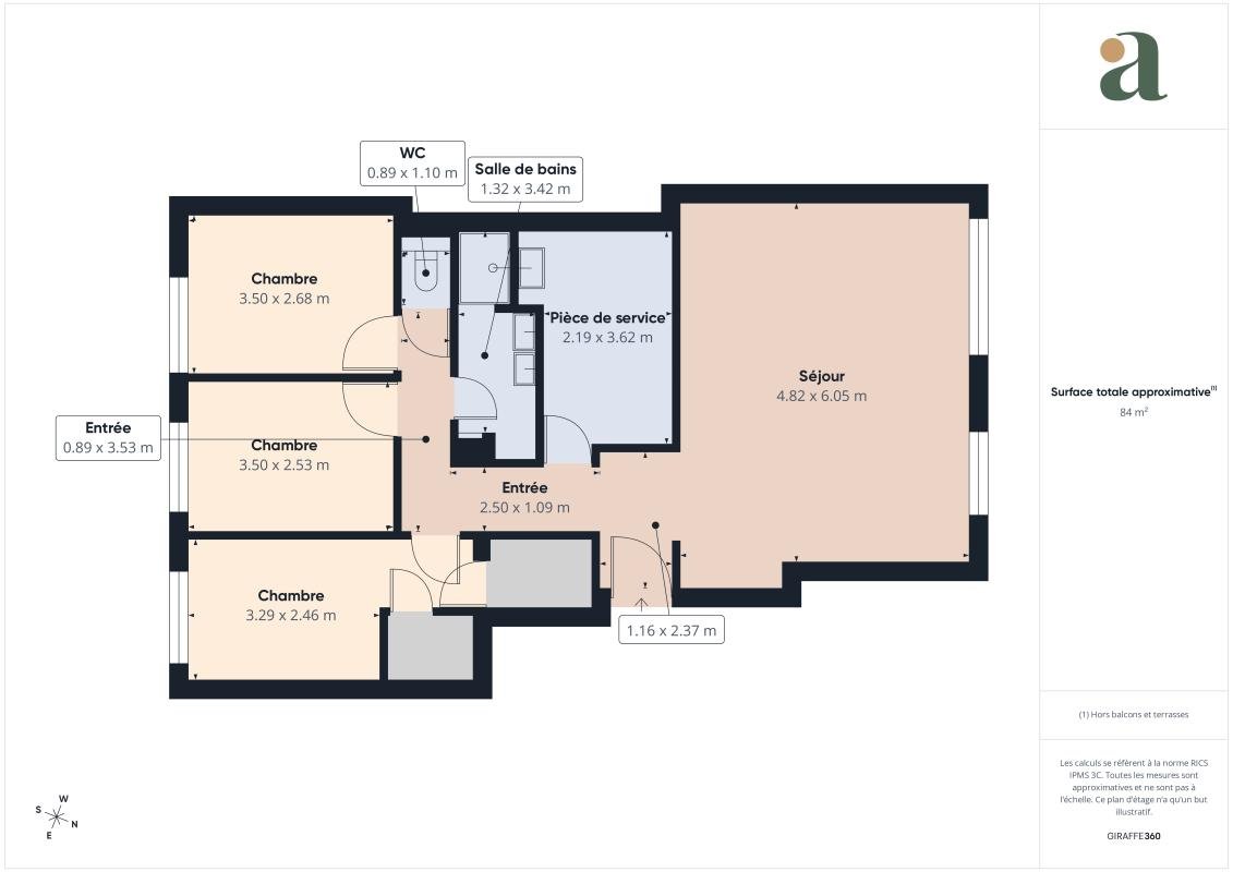 Appartement à vendre, 86m², Saint-Mandé