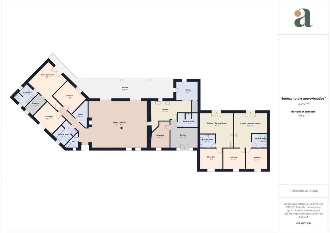 Maison à vendre, 260m², Aups