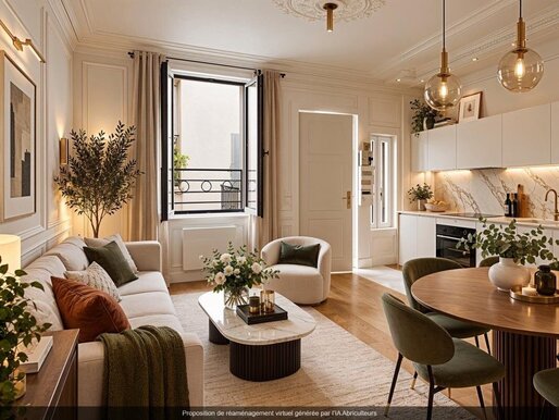 Appartement 2 pièces 32 m² · à Paris 18ème · 32 m² · 382 500 €