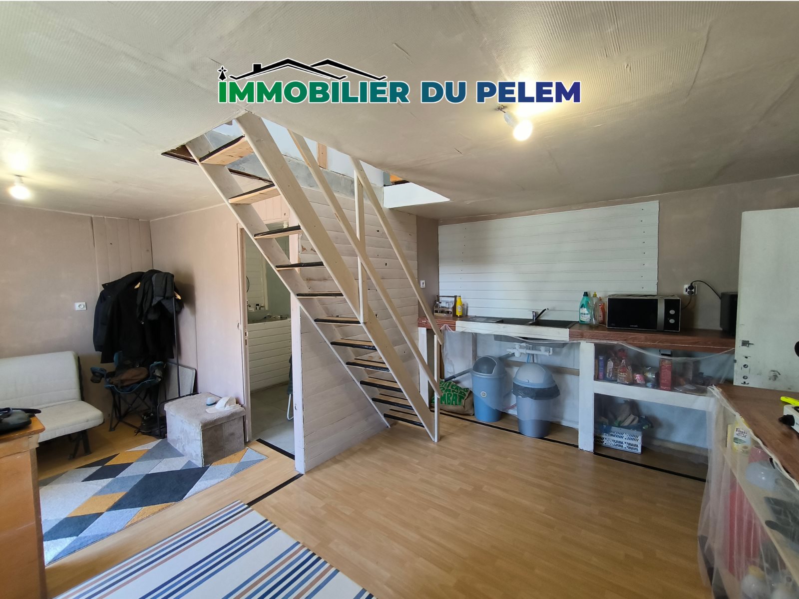 Maison à vendre, 39m², Saint-Nicolas-du-Pélem