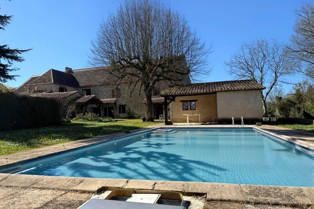 Interactive Auction - Character Stone House with Outbuildings and Pool in a Charming...