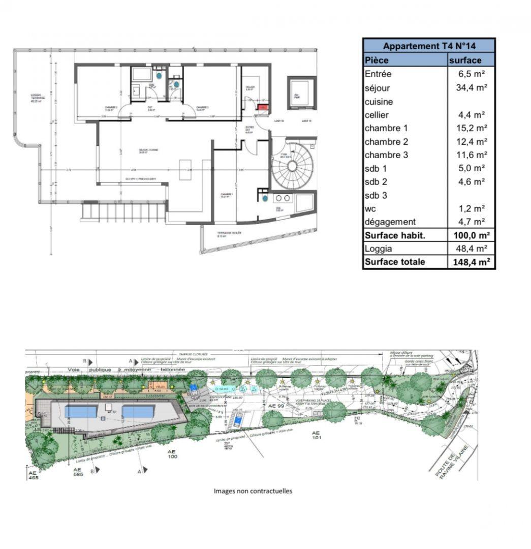Appartement à vendre, 103m², Fort-de-France