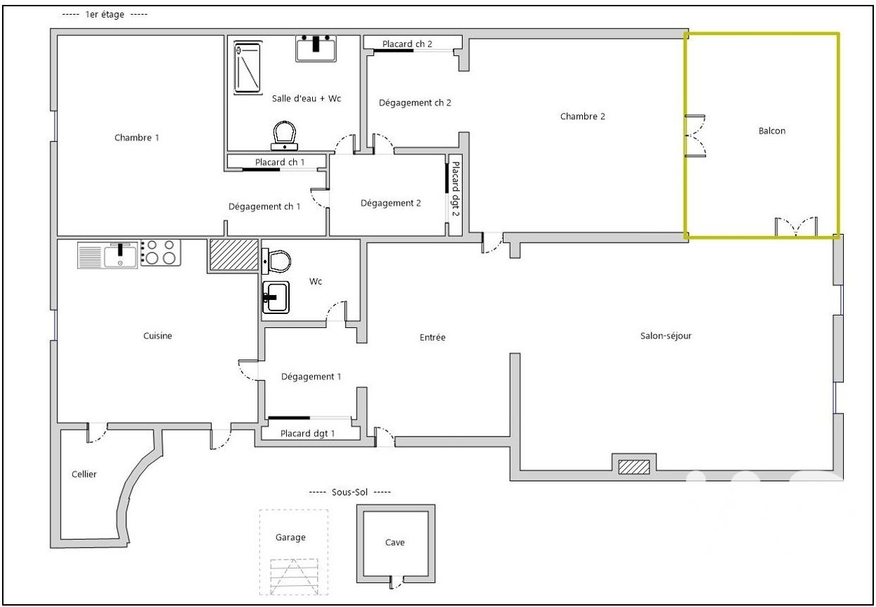 Appartement à vendre, 101m², Louveciennes